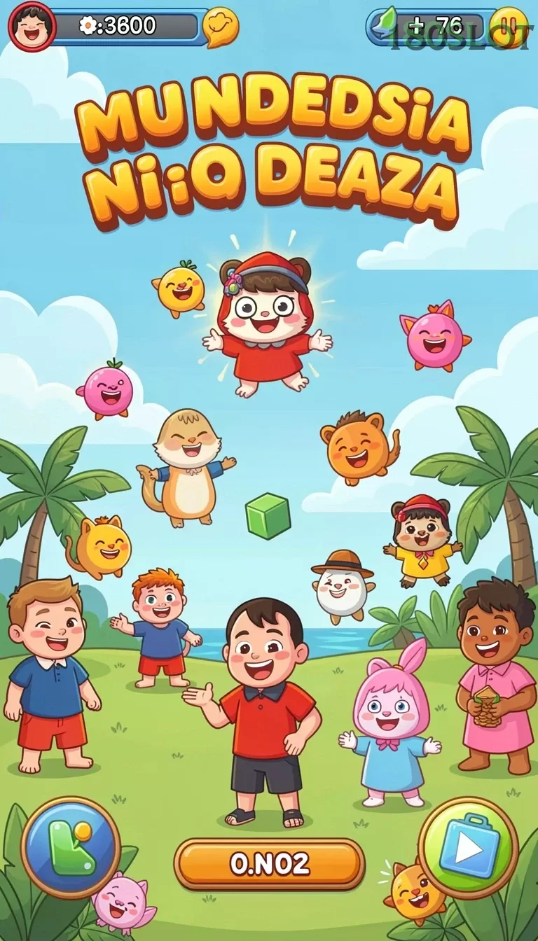 Cuplikan layar PLAZA4D — menu navigasi