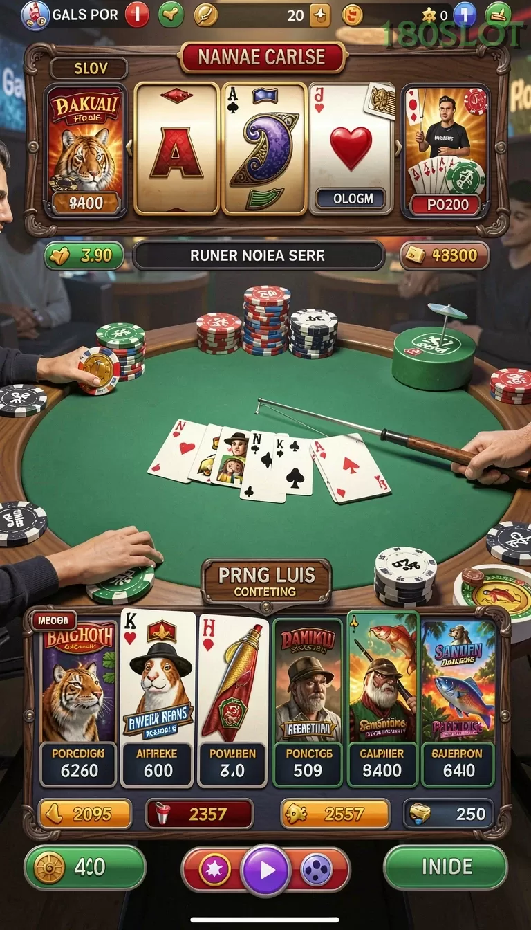 Cuplikan layar TOTO12 — menu navigasi