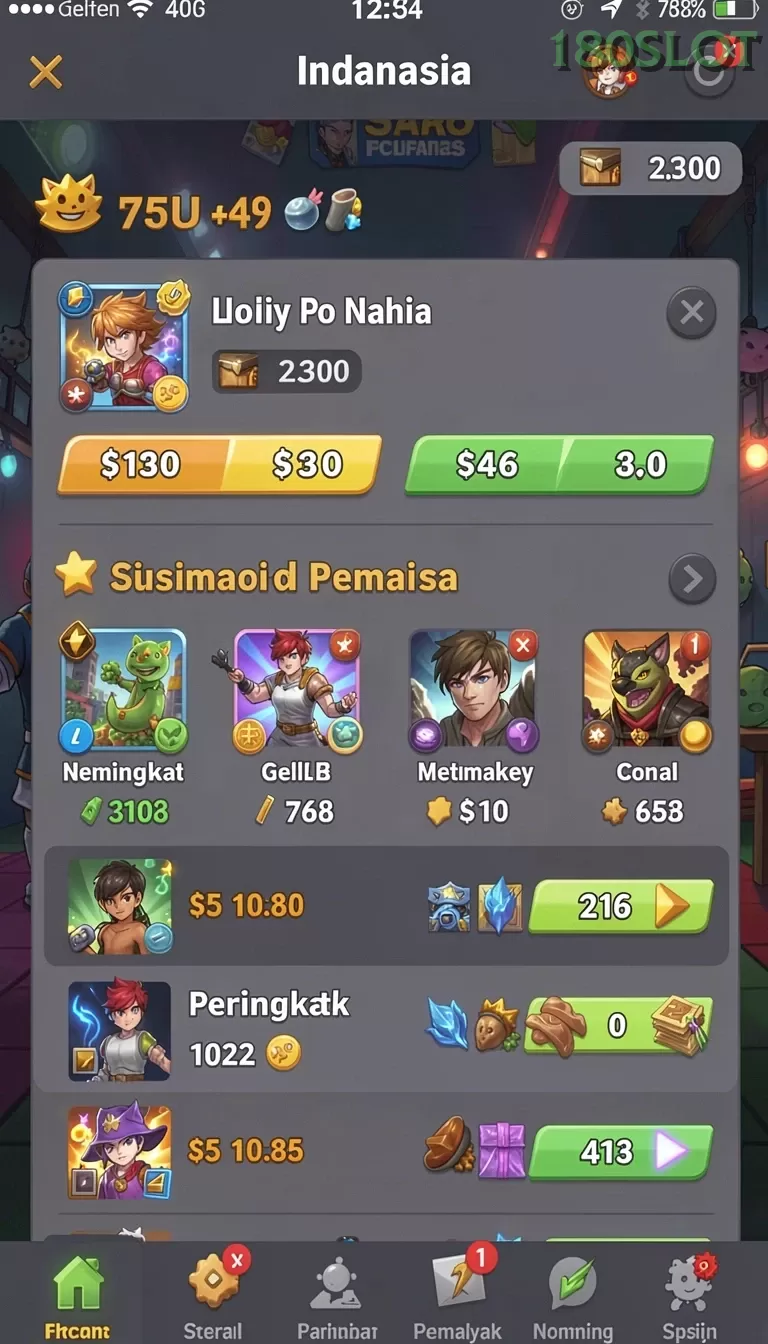 Cuplikan layar TOTO12 — halaman utama